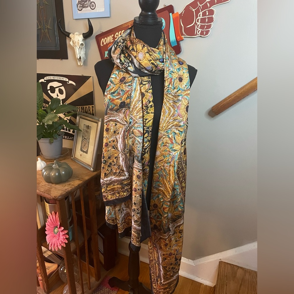 Asim Jofa 100% Silk Scarf